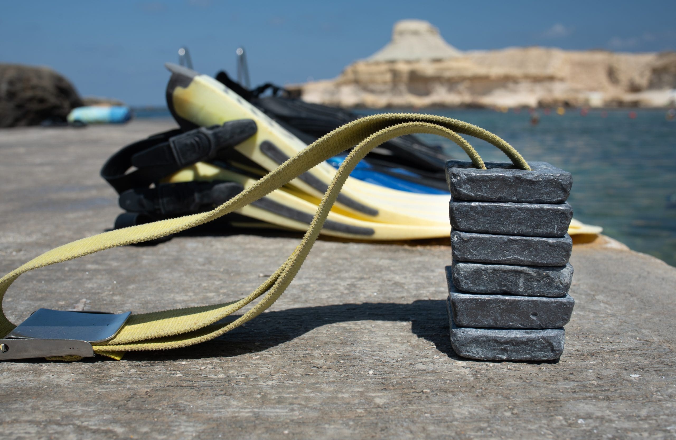 Divemaster Equipment – weights – DiveProCareer Weights used as a part of weight system for diving